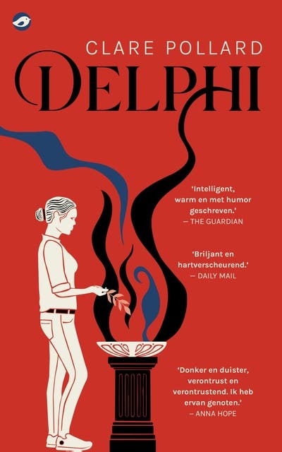 Delphi – omslag van het luisterboek van Clare Pollard