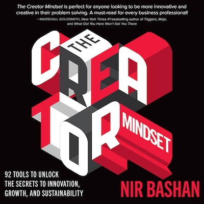 The Creator Mindset – omslag til lydbogen af Nir Bashan