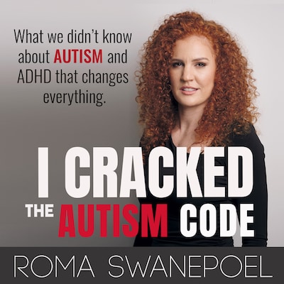 I Cracked The Autism Code – omslag till ljudboken av Roma Swanepoel