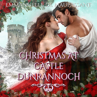 Christmas at Castle Dunrannoch – omslag til lydbogen af Emmanuelle de Maupassant