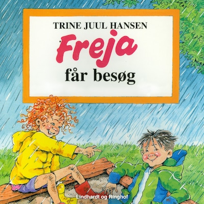 Freja får besøg – omslag til lydbogen af Trine Juul Hansen