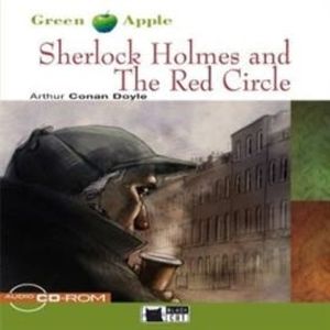 Sherlock Holmes and The Red Circle – okładka audiobooka, autor Arthur Conan Doyle