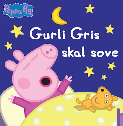 Gurli Gris skal sove – omslag til lydbogen af Gurli Gris