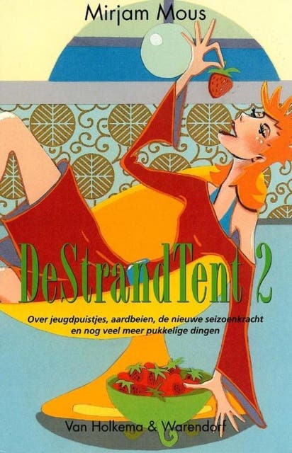 De Strandtent 2 over jeugdpuistjes – omslag van het luisterboek van Mirjam Mous