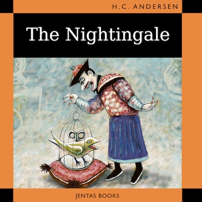 The Nightingale – omslag til lydbogen af Hans Christian Andersen