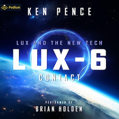 LUX-6: Contact – omslag til lydbogen af Ken Pence