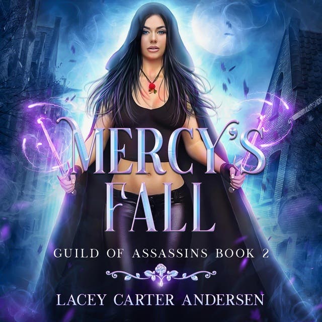 Mercy's Fall: An Enemies to Lovers Reverse Harem Romance – omslag til lydbogen af Lacey Carter Andersen