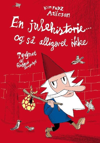 En julehistorie - og så alligevel ikke – omslag til lydbogen af Kim Fupz Aakeson