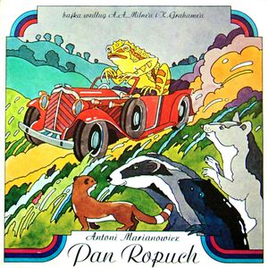Pan Ropuch – okładka audiobooka, autor Alan Milne, Kenneth Grahame