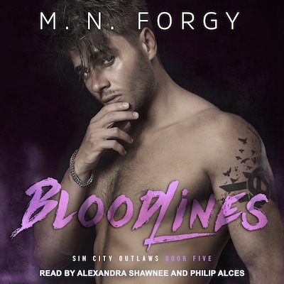 Bloodlines – omslag til lydbogen af M. N. Forgy