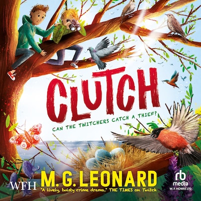 Clutch – omslag til lydbogen af M.G. Leonard