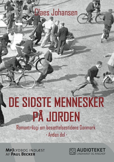 De sidste mennesker på jorden – omslag til lydbogen af Claes Johansen