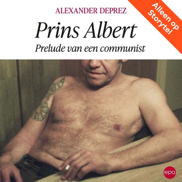 Prins Albert – omslag van het luisterboek van Alexander Deprez