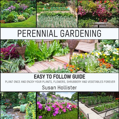 Perennial Gardening – omslag til lydbogen af Susan Hollister