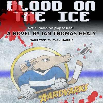Blood on the Ice – omslag til lydbogen af Ian Thomas Healy