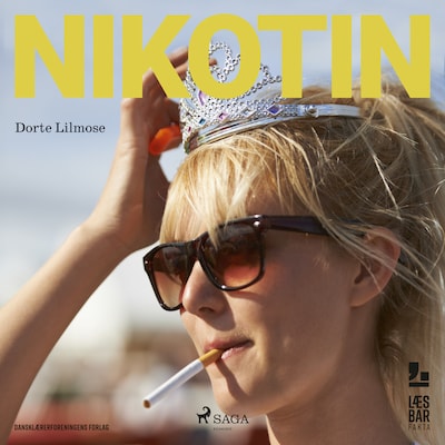 Nikotin – omslag til lydbogen af Dorte Lilmose