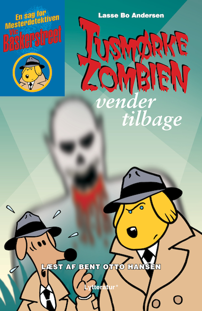 Tusmørkezombien vender tilbage – omslag til lydbogen af Lasse Bo Andersen