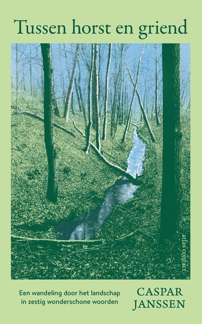 Tussen horst en griend: Een wandeling door het landschap in zestig wonderschone woorden – omslag van het luisterboek van Caspar Janssen