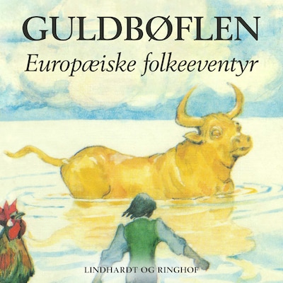 Guldbøflen. Europæiske folkeeventyr – omslag til lydbogen af Søren Christensen