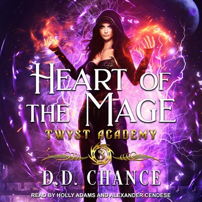 Heart of the Mage – omslag til lydbogen af D.D. Chance