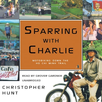 Sparring with Charlie – omslag til lydbogen af Christopher Hunt