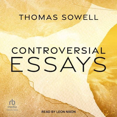 Controversial Essays – omslag til lydbogen af Thomas Sowell