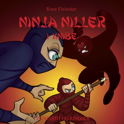 Ninja Niller i knibe – omslag til lydbogen af Rune Fleischer
