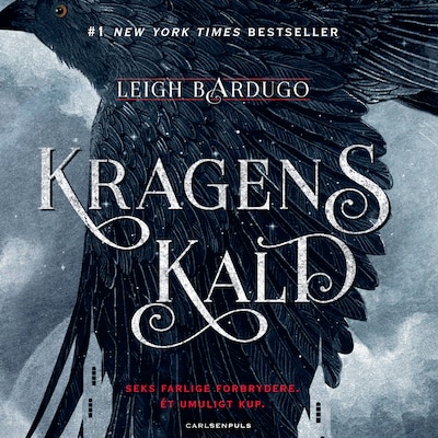 Six of Crows (1) - Kragens kald – omslag til lydbogen af Leigh Bardugo