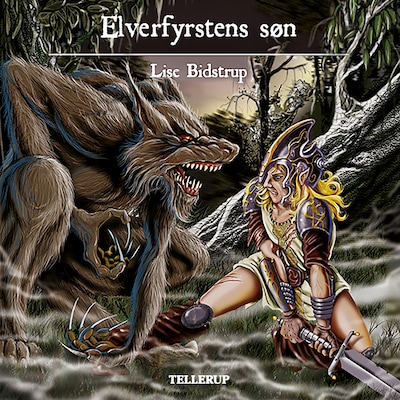 Spiralen #2: Elverfyrstens søn – omslag til lydbogen af Lise Bidstrup