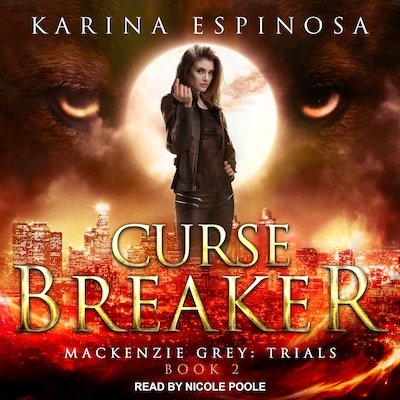 Curse Breaker – omslag til lydbogen af Karina Espinosa