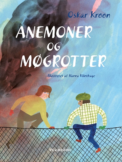 Anemoner og møgrotter – omslag til lydbogen af Oskar Kroon