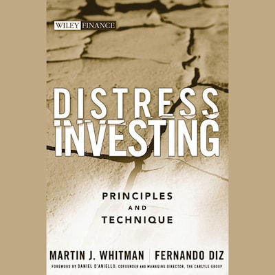 Distress Investing – omslag til lydbogen af Fernando Diz, Martin J. Whitman