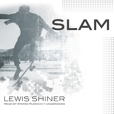 Slam – omslag til lydbogen af Lewis Shiner