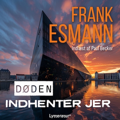 Døden indhenter Jer – omslag til lydbogen af Frank Esmann