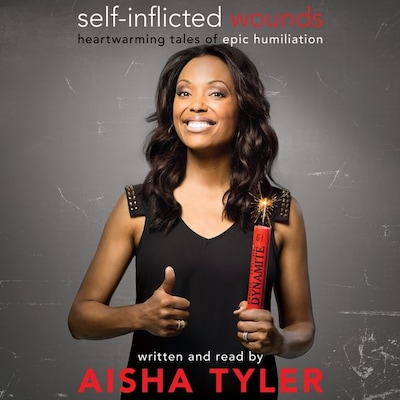 Self-Inflicted Wounds – omslag van het luisterboek van Aisha Tyler