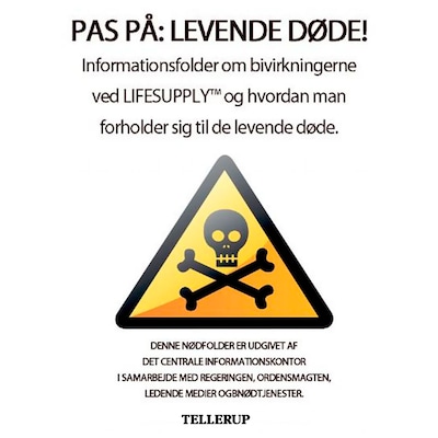 Overlevelseshæfte – omslag til lydbogen af Dennis Jürgensen