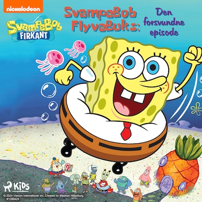 SvampeBob Firkant – SvampeBob FlyveBuks: Den forsvundne episode – omslag til lydbogen af SpongeBob Squarepants