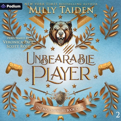 Unbearable Player – omslag til lydbogen af Milly Taiden