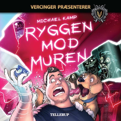 Vercinger præsenterer: Ryggen mod muren – omslag til lydbogen af Michael Kamp