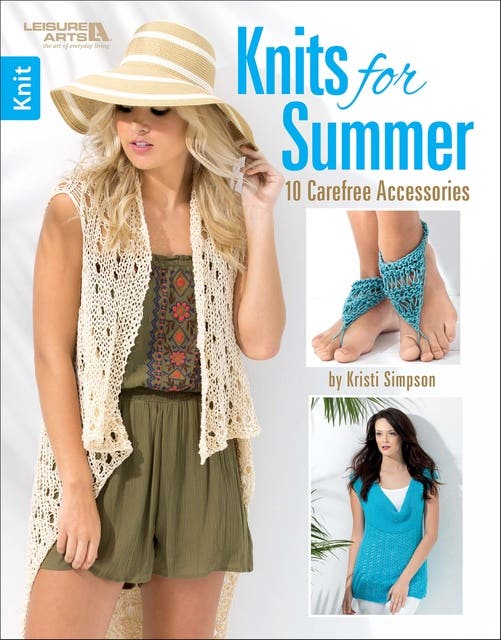 Knits For Summer: 10 Carefree Accessories – omslag til lydbogen af Kristi Simpson