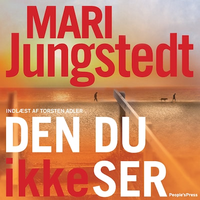 Den du ikke ser – omslag til lydbogen af Mari Jungstedt