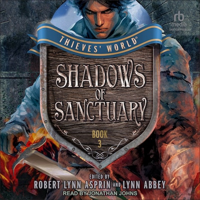 Shadows of Sanctuary – omslag til lydbogen af Unknown Author
