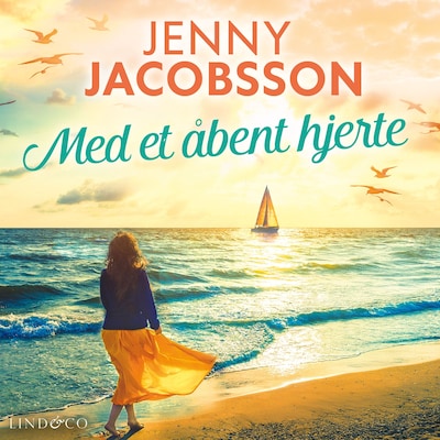 Med et åbent hjerte – omslag til lydbogen af Jenny Jacobsson
