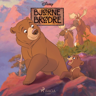 Bjørnebrødre – omslag til lydbogen af Disney