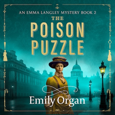 Poison Puzzle, The – omslag til lydbogen af Emily Organ