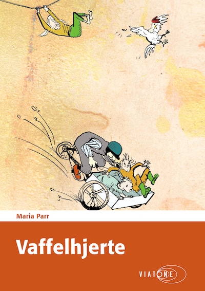 Vaffelhjerte – omslag til lydbogen af Maria Parr