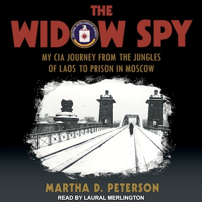 The Widow Spy – omslag til lydbogen af Martha D. Peterson