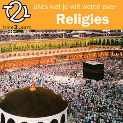 Alles wat je wilt weten over religies – omslag van het luisterboek van Noortje Henrichs, Adrienne Simons