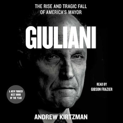 Giuliani – omslag til lydbogen af Andrew Kirtzman