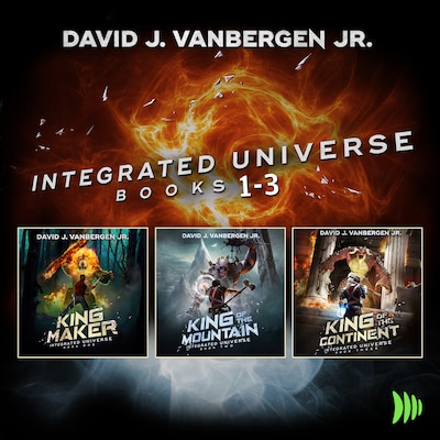 Integrated Universe: Books 1-3 – omslag til lydbogen af David J. VanBergen